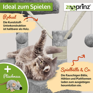 Katzenbaum Kätty Hellgrau