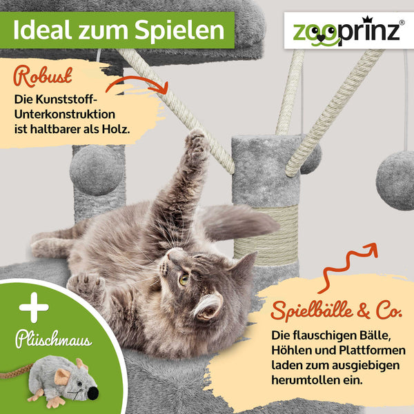 Katzenbaum Kätty Hellgrau