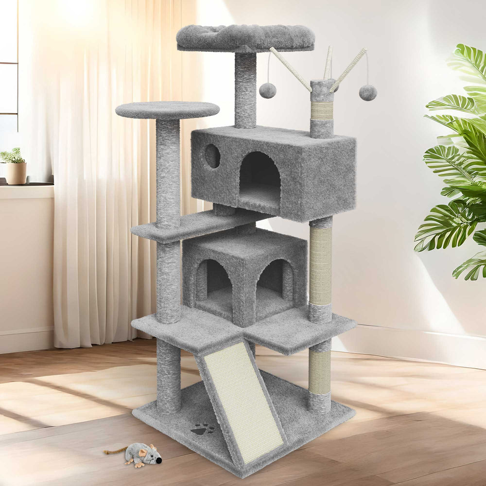 Katzenbaum Kätty Hellgrau