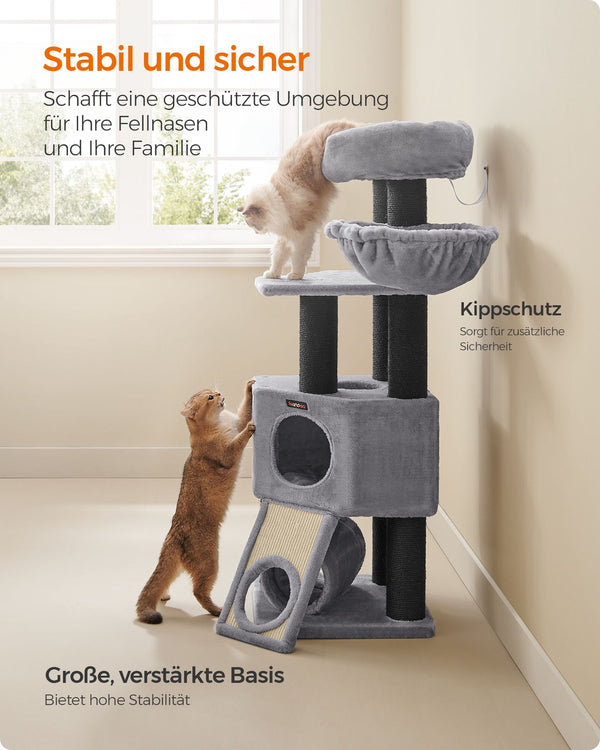 Katzenbaum Kratzbaum mit Plüsch
