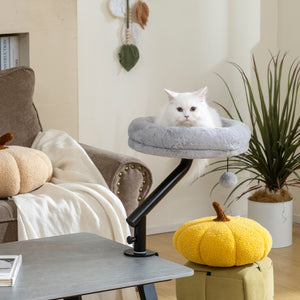 Katzenbett höhenverstellbar drehbar für Schreibtisch waschbar