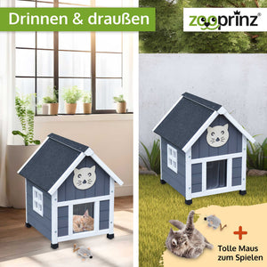 Katzenhaus Katerli geschützter Rückzugsort
