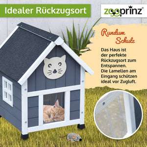 Katzenhaus Katerli geschützter Rückzugsort