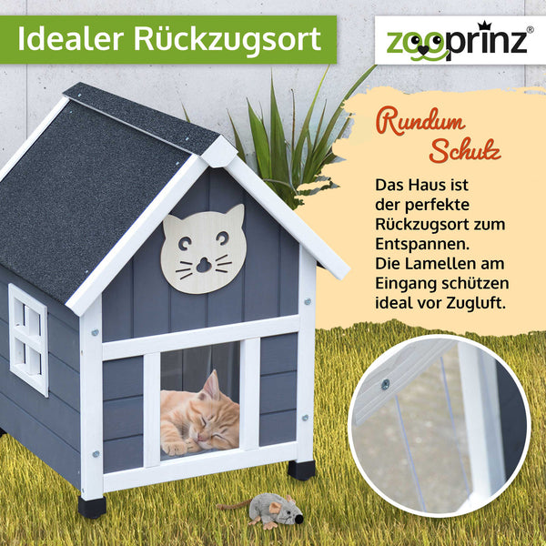 Katzenhaus Katerli geschützter Rückzugsort
