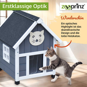 Katzenhaus Katerli geschützter Rückzugsort