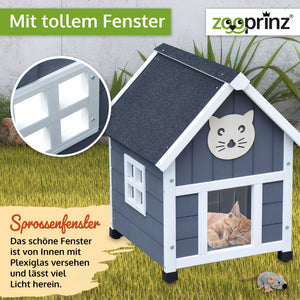 Katzenhaus Katerli geschützter Rückzugsort