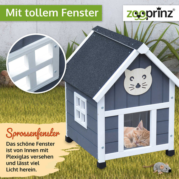 Katzenhaus Katerli geschützter Rückzugsort
