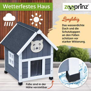 Katzenhaus Katerli geschützter Rückzugsort