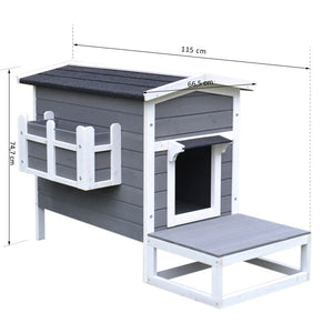Katzenhaus Katzenvilla Outdoor Katzenhütte