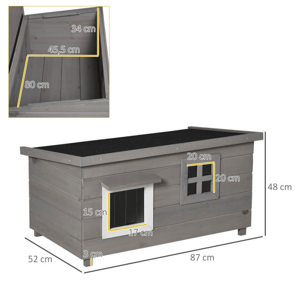 Katzenhaus Katzenvilla Outdoor Katzenhütte