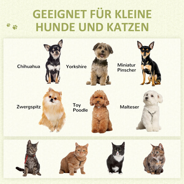 Katzenhaus Tipi-Zelt rutschfest mit Kissen & Spielball Gelb