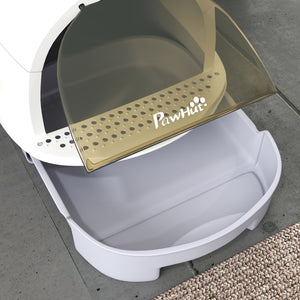 Katzenklo mit Deckel Schublade und Schaufel für Katzen