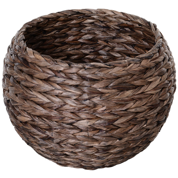 Katzenkorb Rattan gemütlich stilvoll & robust Dunkelbraun