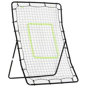 Kickback Rebounder Tor Stahl 75x126cm Schwarz