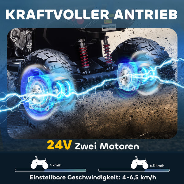 Kinder Elektro Quad mit Musik Licht und 4 Rädern 3-8 Jahre