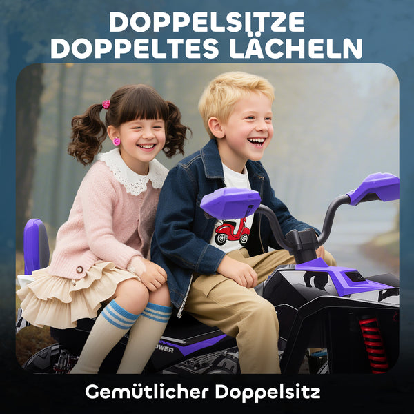 Kinder Elektro Quad mit Musik Licht und 4 Rädern 3-8 Jahre