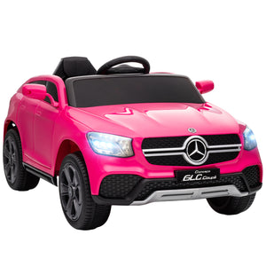 Kinder Elektroauto 12V mit Fernbedienung und LED 3-6 Jahre rosa