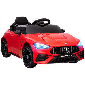 Kinder Elektroauto 12V mit Fernbedienung LED und Musik 3-6 Jahre rot