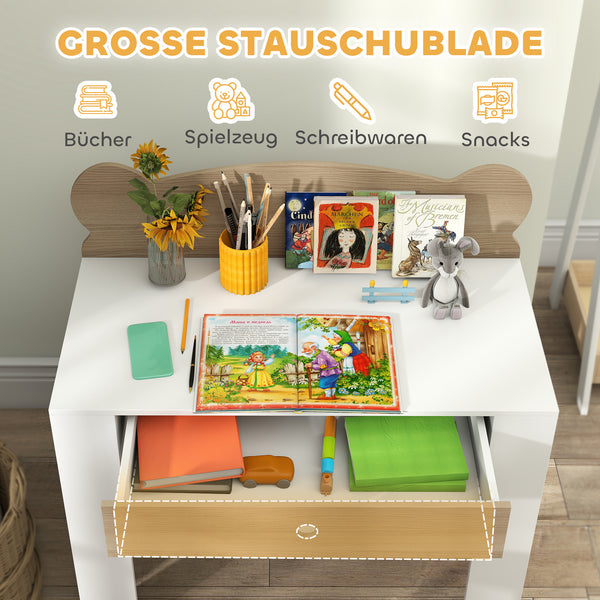 Kinder Schreibtisch mit Stuhl Schublade und Holz 3-8 Jahre