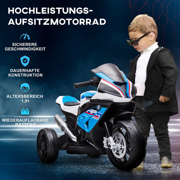 Moto elettrica per bambini, sicura dai 18 mesi in su, rossa