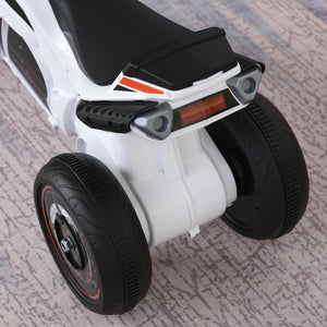 Kindermotorrad Rutscherfahrzeug mit Musik Kleinkinder Weiss