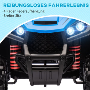 Kinderquad Elektro mit Licht Musik und Federung für 3-5 Jahre
