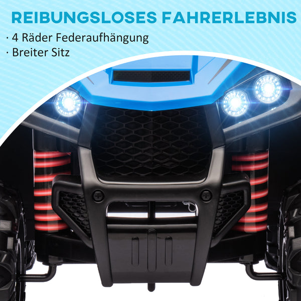 Kinderquad Elektro mit Licht Musik und Federung für 3-5 Jahre