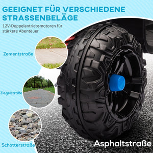 Kinderquad Elektro mit Licht Musik und Federung für 3-5 Jahre
