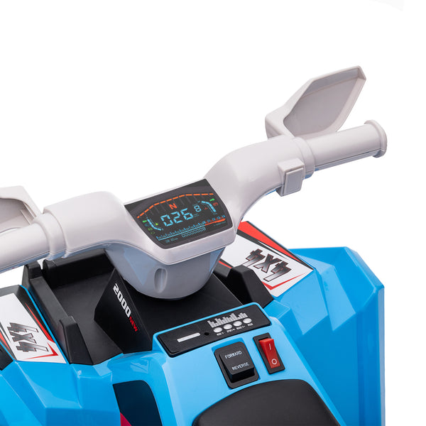 Kinderquad Elektro-Quad 6V 2.5 km/h 1.5-3 Jahre Blau