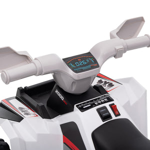Kinderquad Elektro-Quad 6V 2.5 km/h 1.5-3 Jahre Weiss