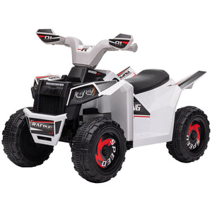 Kinderquad Elektro-Quad 6V 2.5 km/h 1.5-3 Jahre Weiss