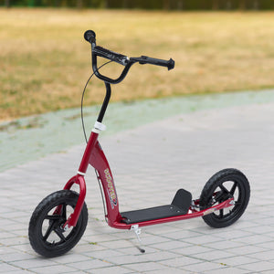 Kinderroller Scooter höhenverstellbar mit Hinterbremse 12 Zoll