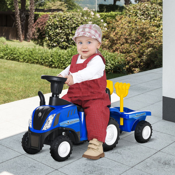 Kinderrutschauto Kinderfahrzeug mit Hupe Blau