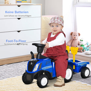 Kinderrutschauto Kinderfahrzeug mit Hupe Blau