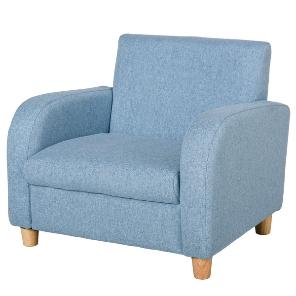 Kindersessel Kindersofa aus Schaumstoff für Kinderzimmer blau