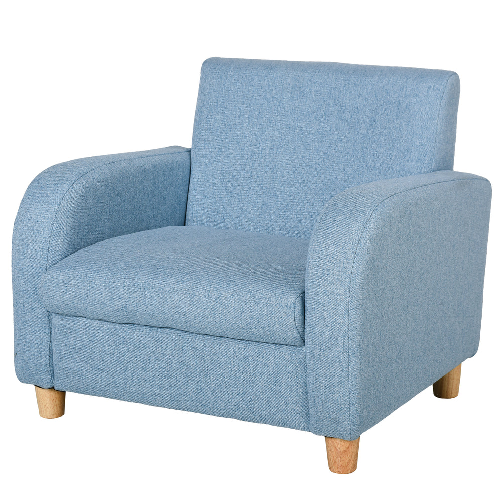 Kindersessel Kindersofa aus Schaumstoff für Kinderzimmer blau