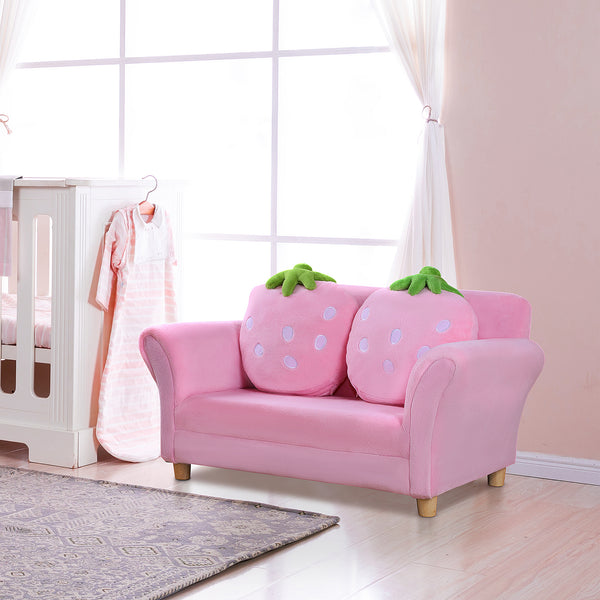 Kindersofa Erdbeere Sofa & Sessel für Kinderzimmer