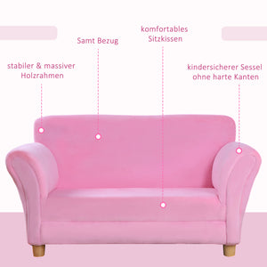 Kindersofa Erdbeere Sofa & Sessel für Kinderzimmer