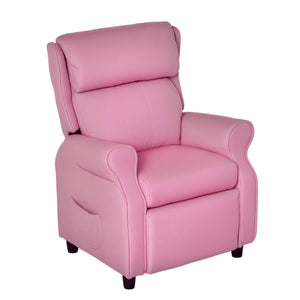 Kindersofa verstellbar mit Fussstütze für 3-5 Jahre rosa