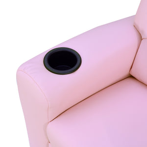 Kindersofa Schlafsofa für Kinder 62x56x69cm Rosa