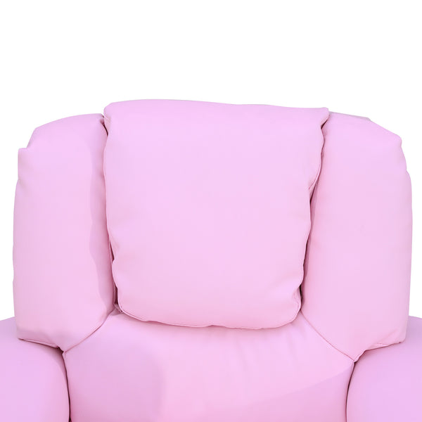 Kindersofa Schlafsofa für Kinder 62x56x69cm Rosa