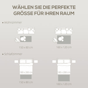 Kinderteppich Dschungel pflegeleicht für Spielzimmer cremeweiss bunt