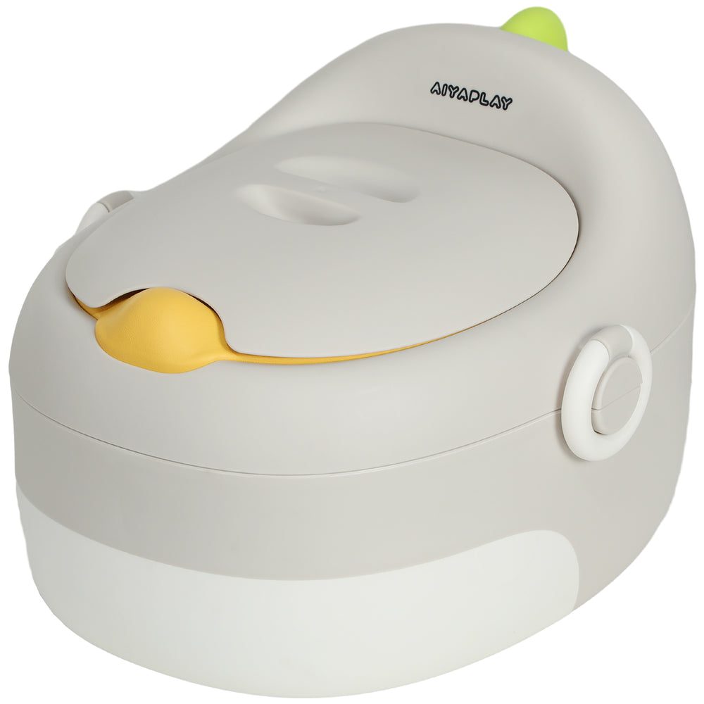 Vasino per bambini 3 in 1 con manici rimovibili, capacità di carico fino a 50 kg, grigio