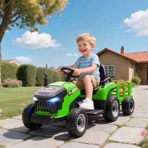 Kindertraktor elektrisch mit Fernbedienung für 3-8 Jahre
