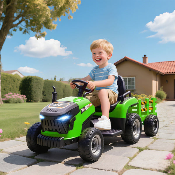 Kindertraktor elektrisch mit Fernbedienung für 3-8 Jahre