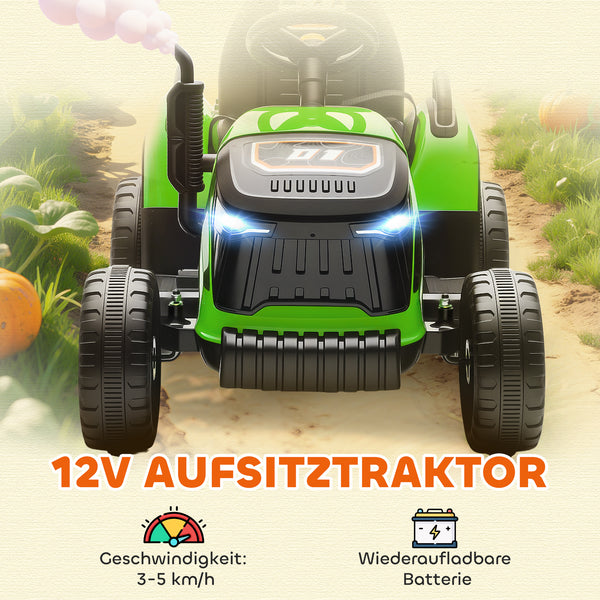 Kindertraktor elektrisch mit Fernbedienung für 3-8 Jahre