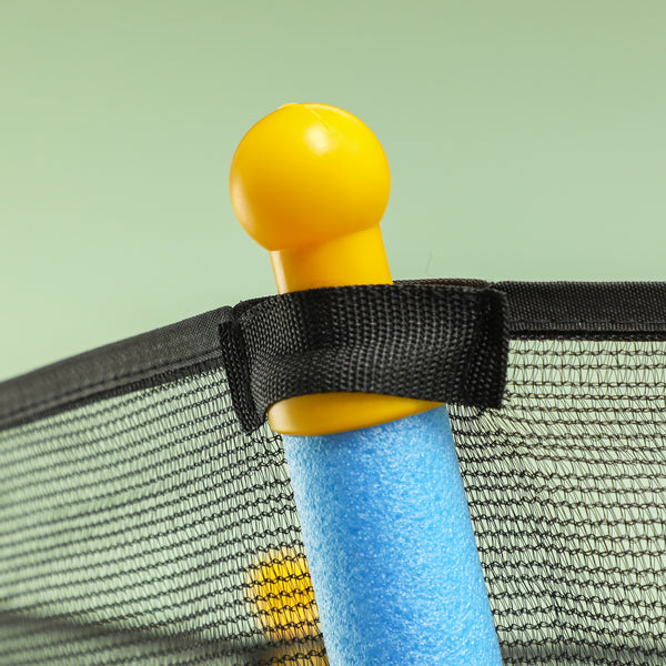 Kindertrampolin Ø163,5cm Sicherheitsnetz Kinder 3-10 Jahre Blau