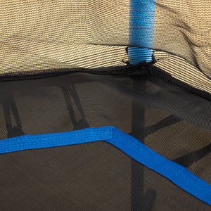 Kindertrampolin Ø163,5cm Sicherheitsnetz Kinder 3-10 Jahre Blau