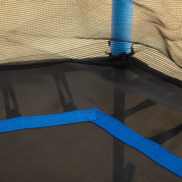 Kindertrampolin Ø163,5cm Sicherheitsnetz Kinder 3-10 Jahre Blau