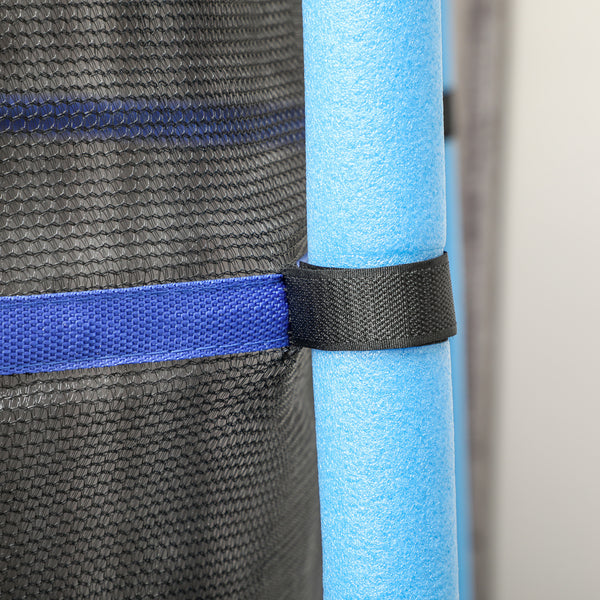 Kindertrampolin Ø163cm mit Sicherheitsnetz bis 50kg Blau